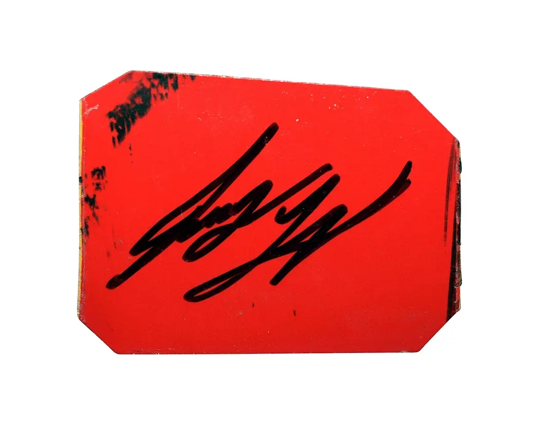 Autographed 2021 Joey Logano #22 Pennzoil - Shell Racing Race Used Sheet Metal (Team Penske) Red Piece Signed Nascar Collectible With Coa 1