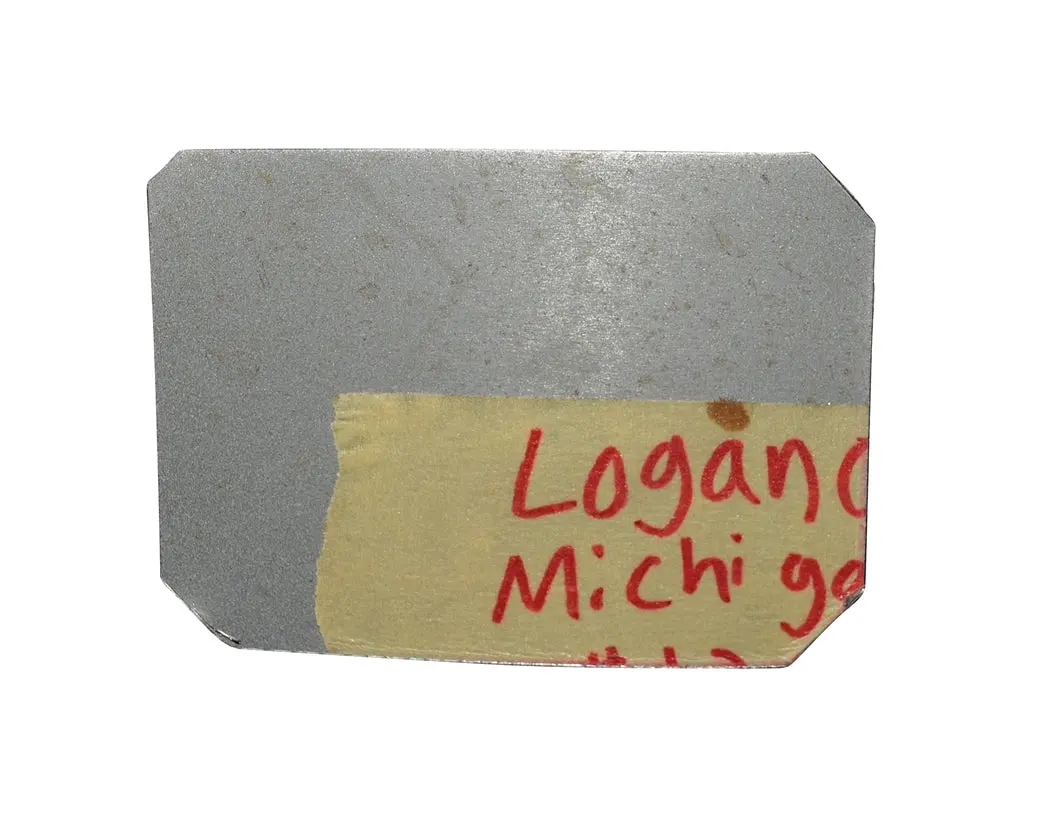 Autographed 2021 Joey Logano #22 Pennzoil Racing Race Used Sheet Metal (Michigan Car) 3-Color Piece Signed Nascar Collectible With Coa 2