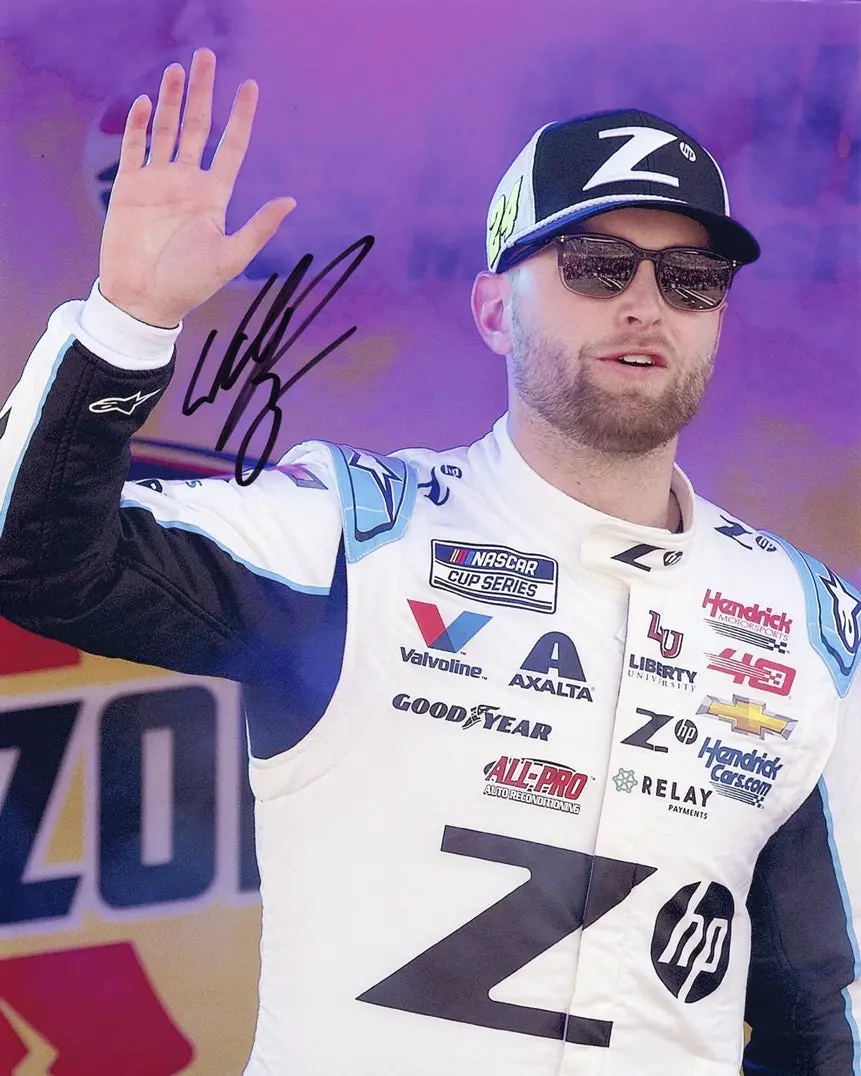 Autographed 2023 William Byron #24 Z By Hp Racing Driver Introductions Signed 8X10 Inch Picture Nascar Glossy Photo With Coa 1