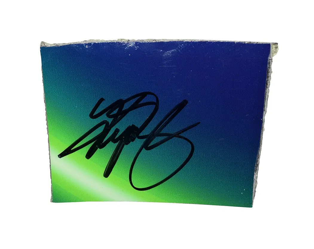 Autographed 2024 Kyle Busch #8 Zone Racing Race Used Sheet Metal (Sonoma Raceway) Rcr 3-Color Piece Signed Nascar Collectible With Coa 1