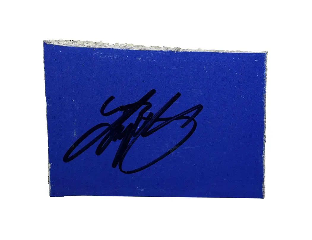 Autographed 2024 Kyle Busch #8 Zone Racing Race Used Sheet Metal (Sonoma Raceway) Rcr Blue Piece Signed Nascar Collectible With Coa 1