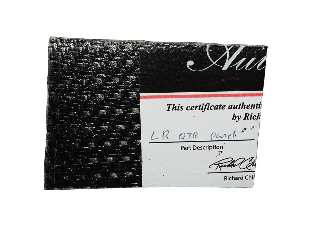 Autographed 2024 Kyle Busch #8 Zone Racing Race Used Sheet Metal (Sonoma Raceway) Rcr Blue Piece Signed Nascar Collectible With Coa 2