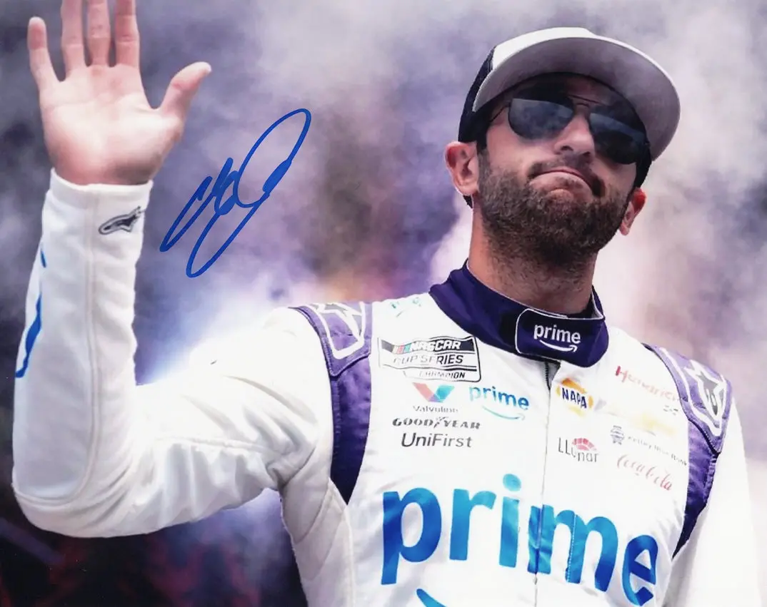 Autographed 2025 Chase Elliott #9 Prime Racing Driver Introductions Signed 8X10 Inch Picture Nascar Glossy Photo With Coa 1