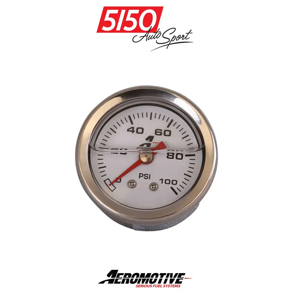 Aeromotive Pressure Gauge, 0-100 Psi 1