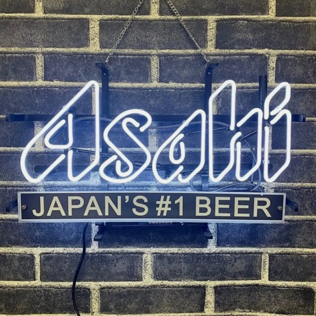Japan's #1 Beer Asahi Real Neon Sign Light 1