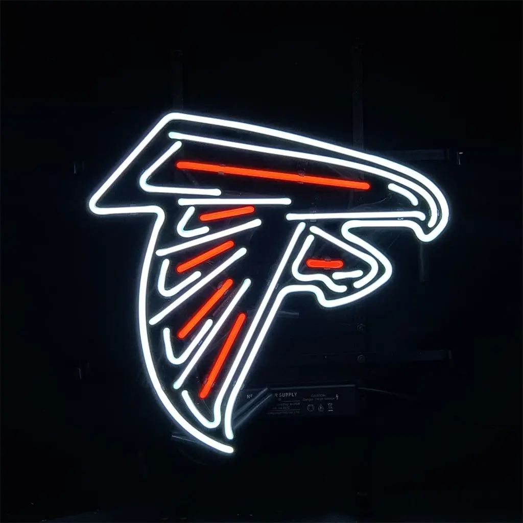 Atlanta Falcons Nfl Football Logo Neon Signs 1