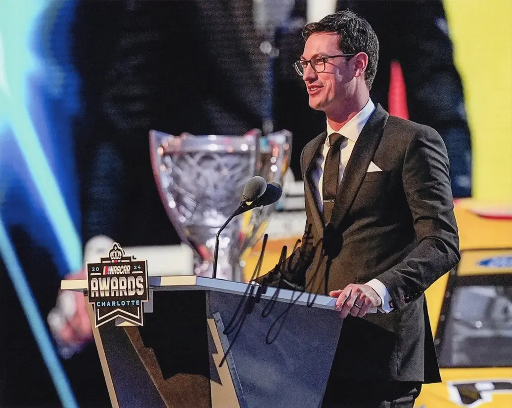 Autographed 2024 Joey Logano #22 Pennzoil Racing - Nascar Champions (Charlotte Awards Speech) Signed 8X10 Inch Picture Nascar Glossy Photo With Coa 1