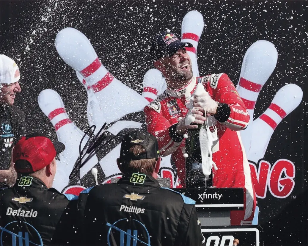 Autographed 2025 Shane Van Gisbergen #88 Weathertech Racing - Watkins Glen Race Win (Victory Lane) Signed 8X10 Inch Picture Nascar Glossy Photo With Coa 1