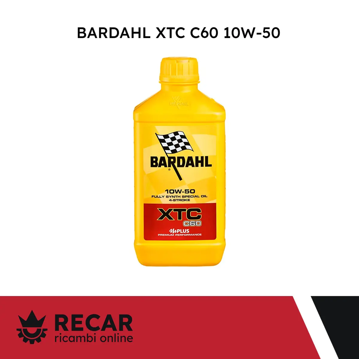 Olio Moto Bardahl Xtc C60 4T 10W50 - 1 Lt 1