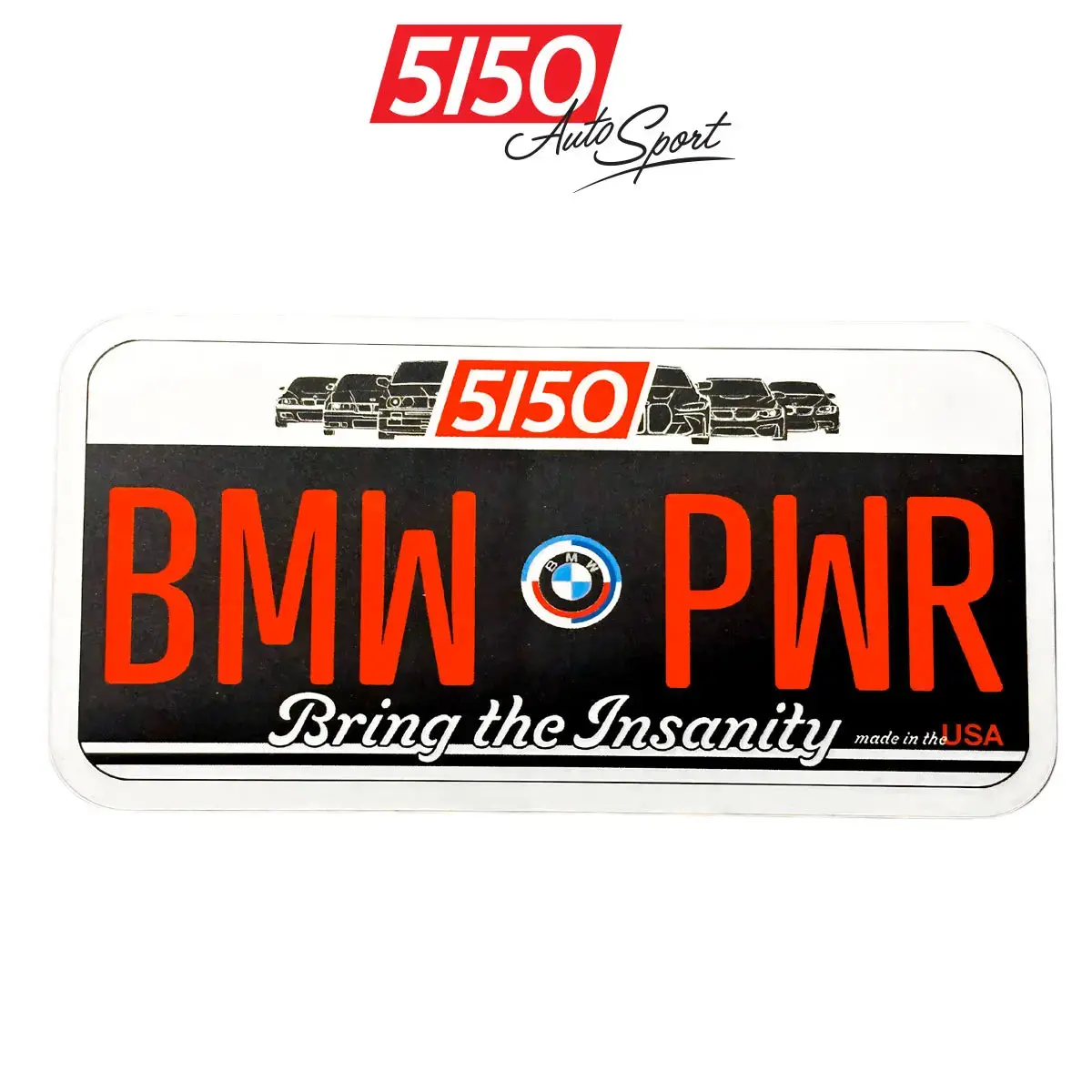 Bmw Pwr Sticker 1