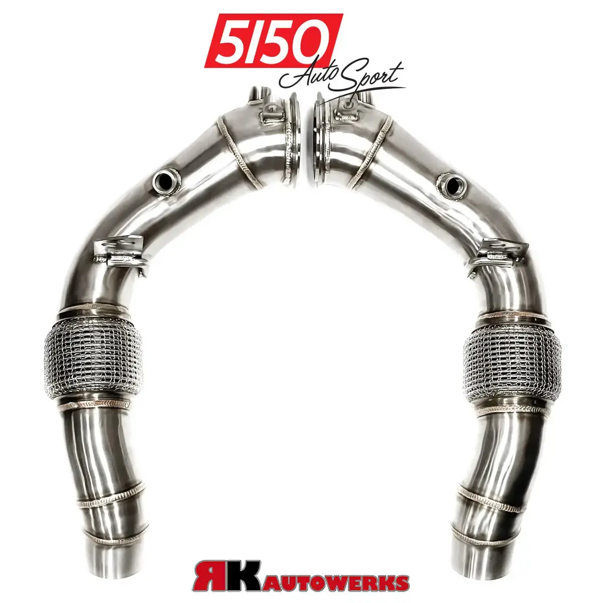 Bmw F1x M5 / M5 S63 Downpipes 1