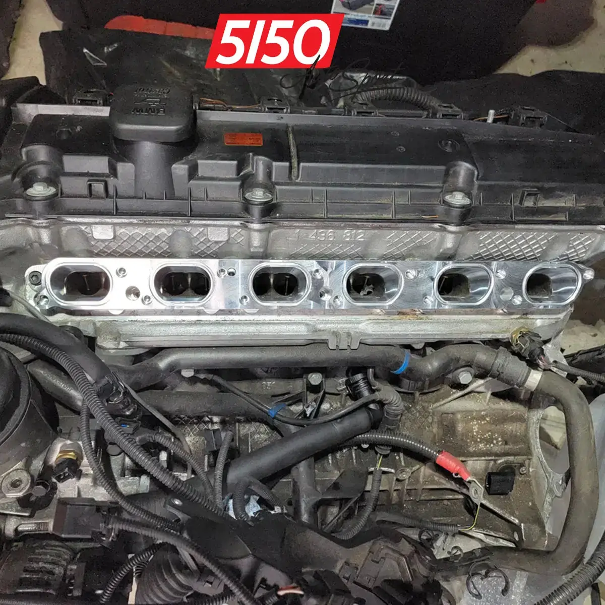 S54 Itb Adapter Plate For Bmw M54 Engines 1
