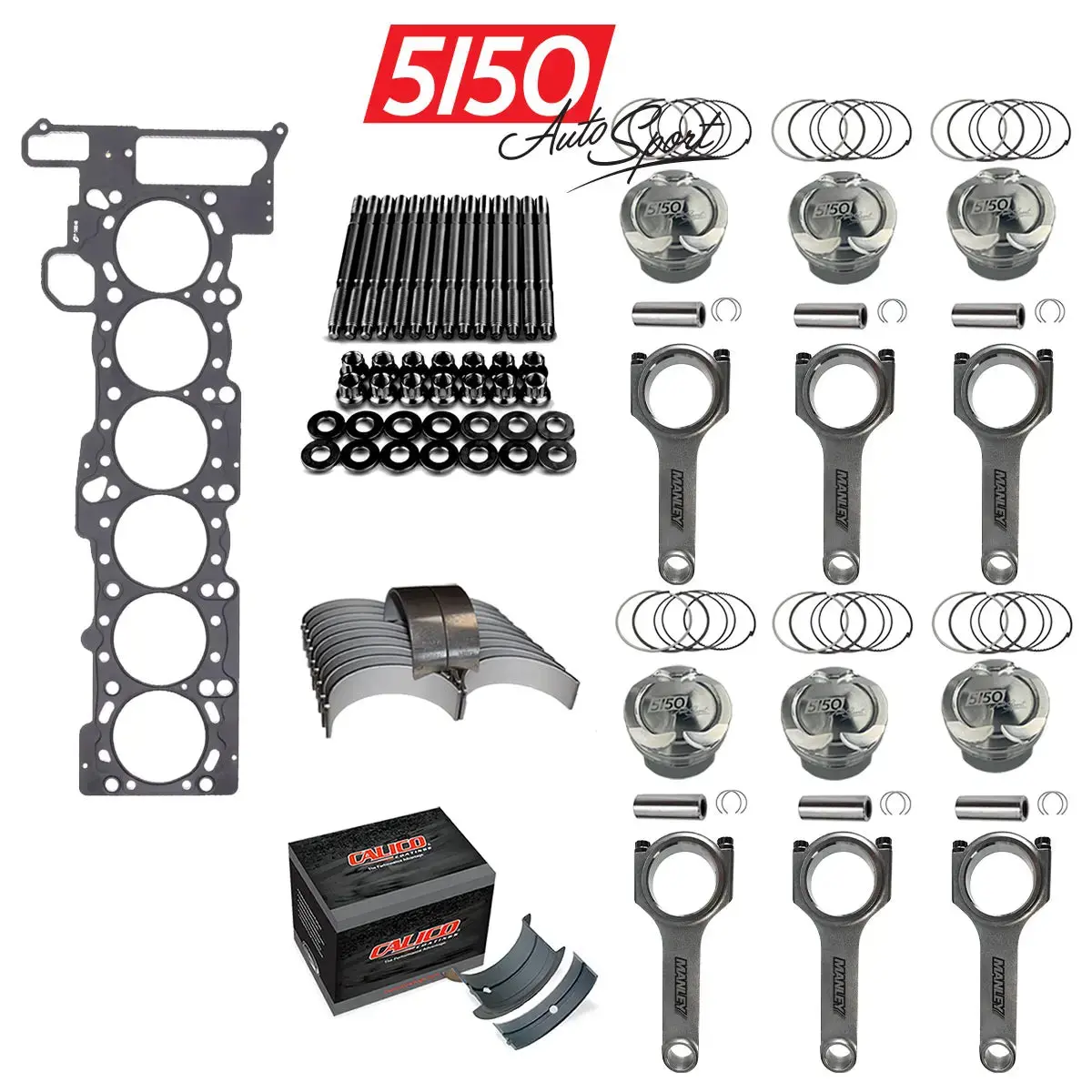 5150 Autosport Factory+ Rebuild Kit, Bmw M54 1