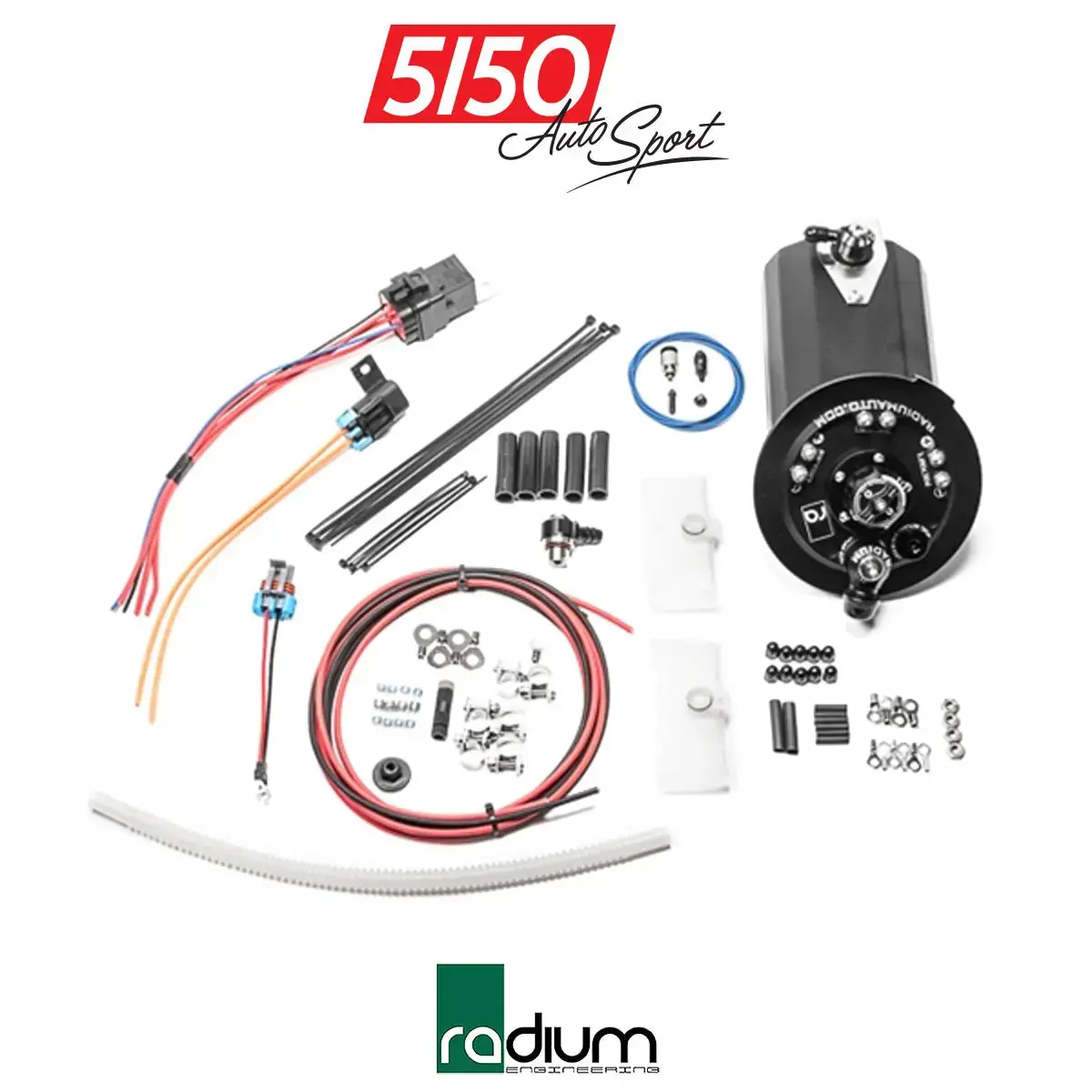 Radium Engineering Fuel Hanger Surge Tank, Bmw E9x N54/N55 1