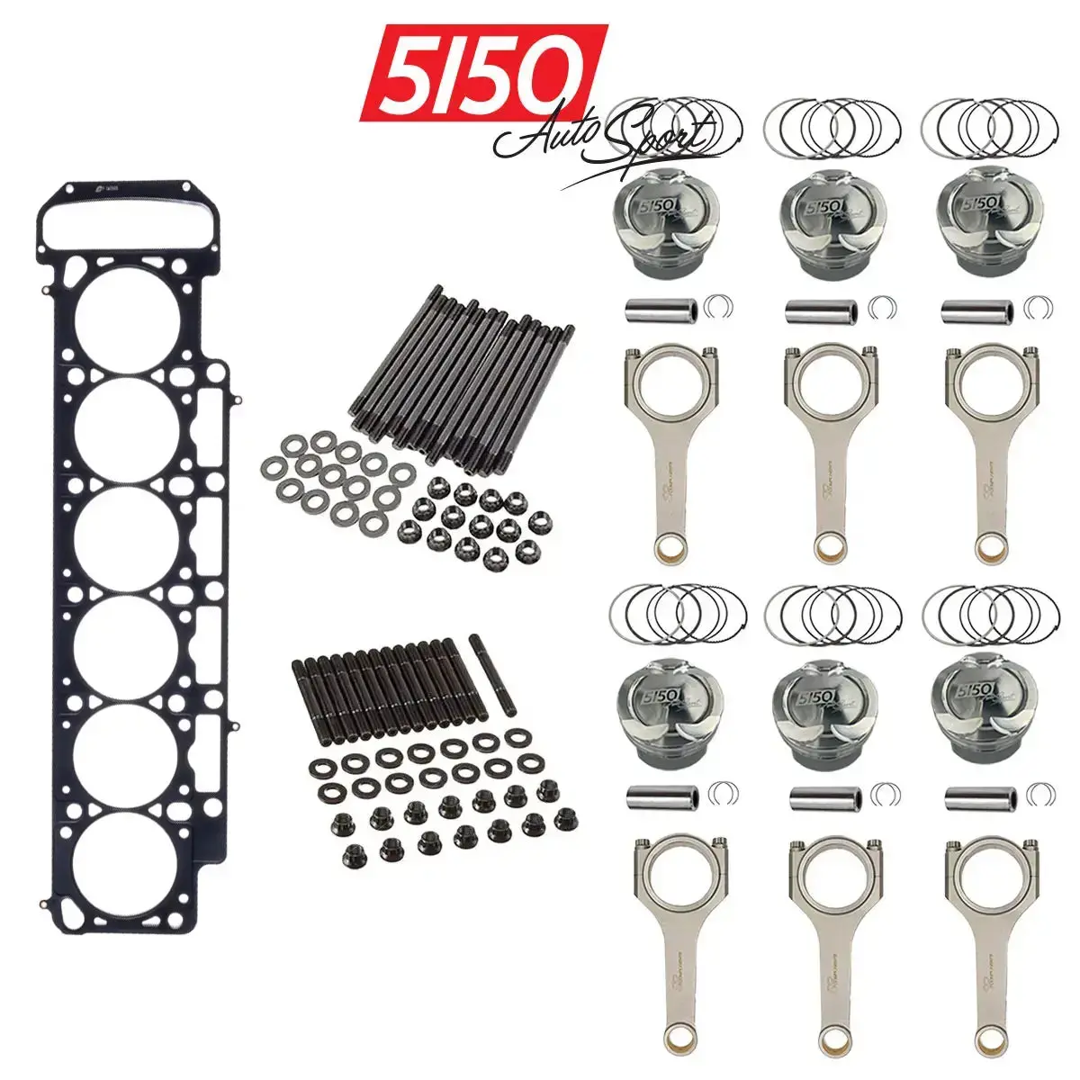 5150 Autosport Factory+ Rebuild Kit, Bmw S38 1