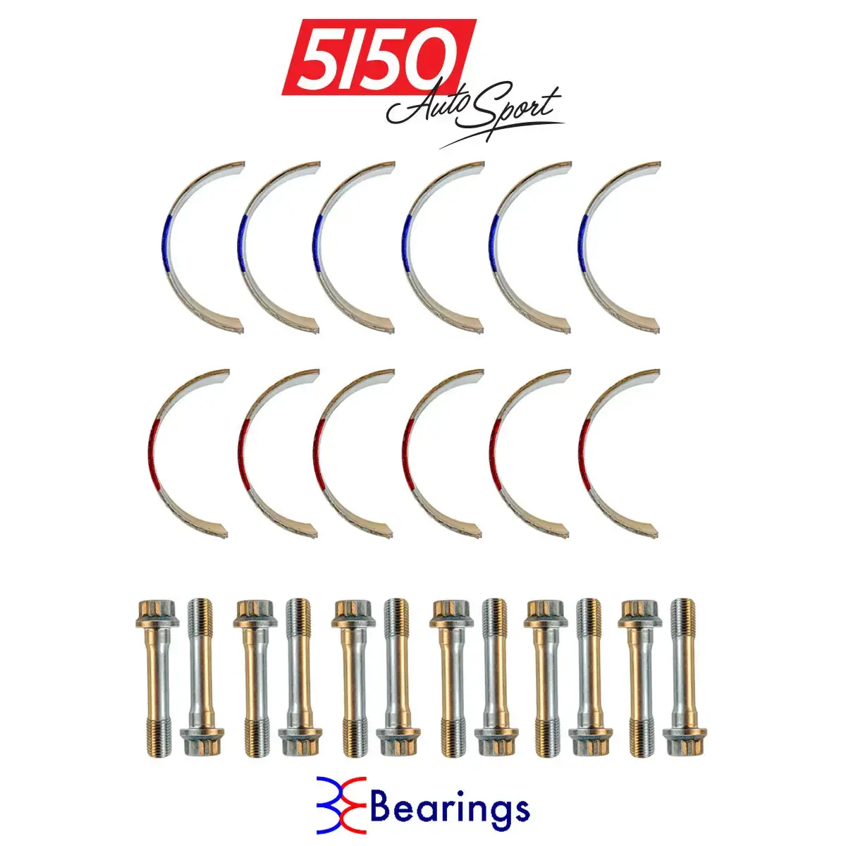 Be Bearings Rod Bearing Kit, Bmw S54 1