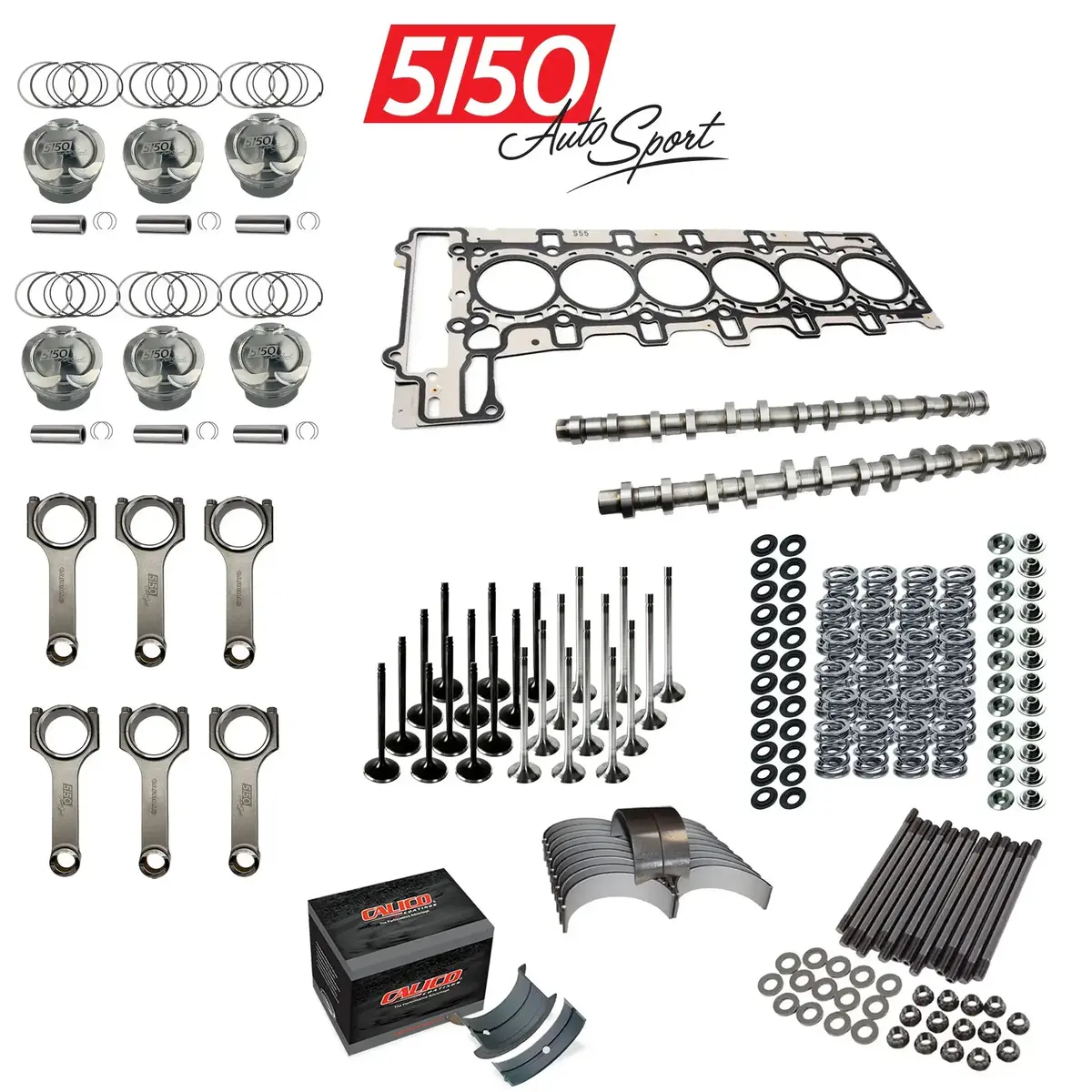 Bmw S55 Complete Engine Build Kit By 5150 Autosport 1
