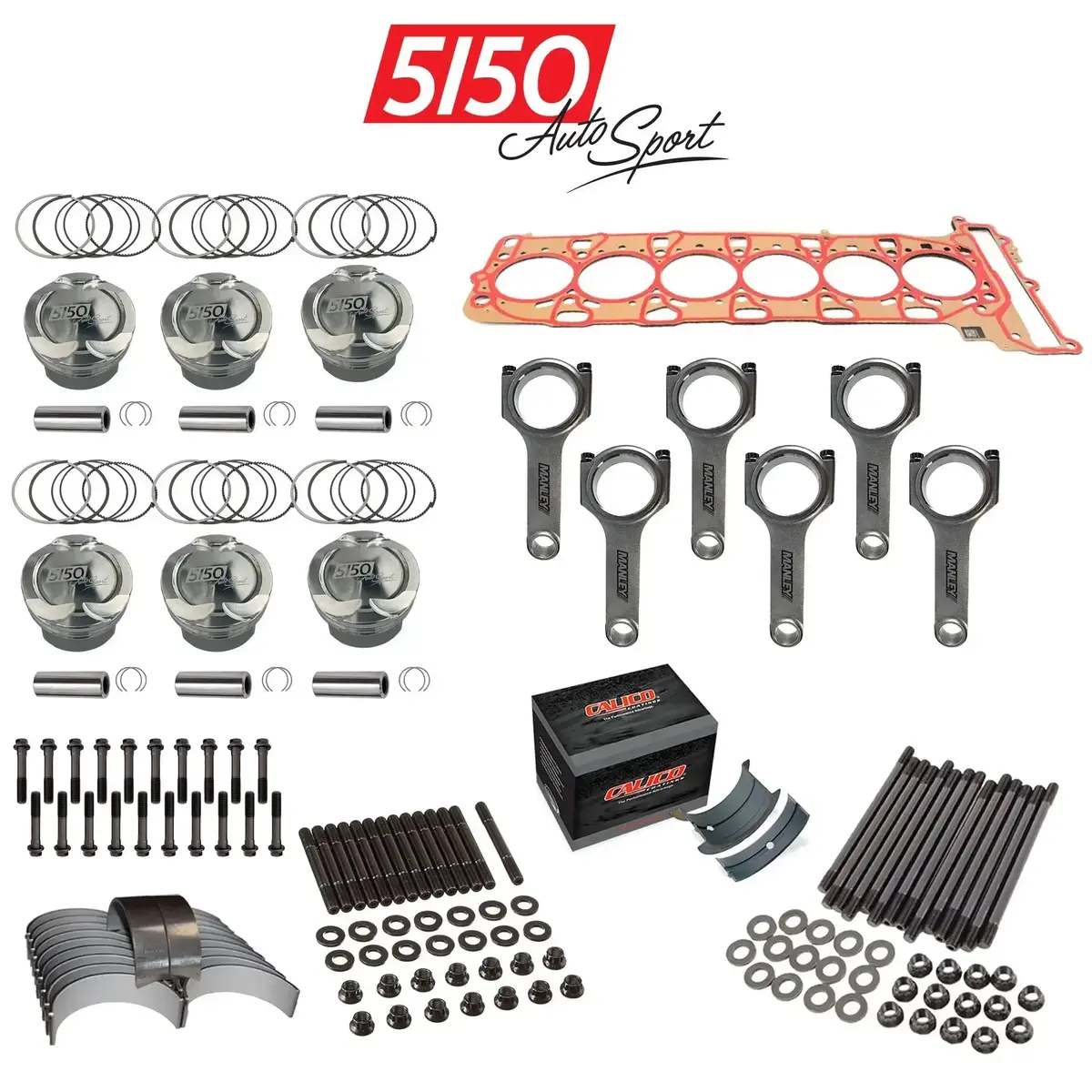 5150 Autosport Pro-Series Turbo Build Kit, Bmw S58 1