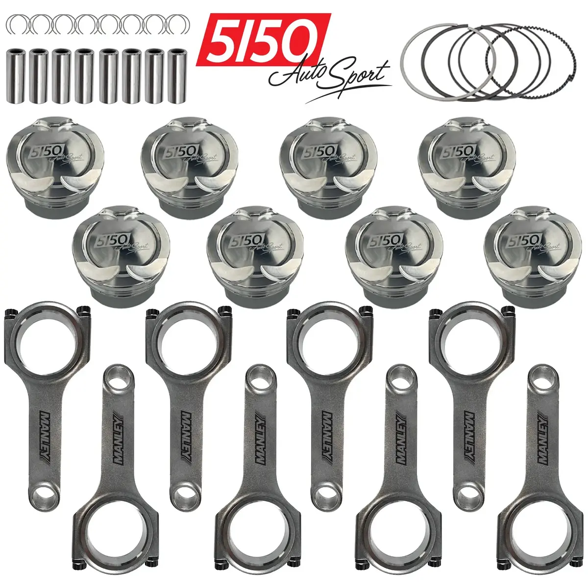 Bmw S63 Forged Rod & Piston Kit 1