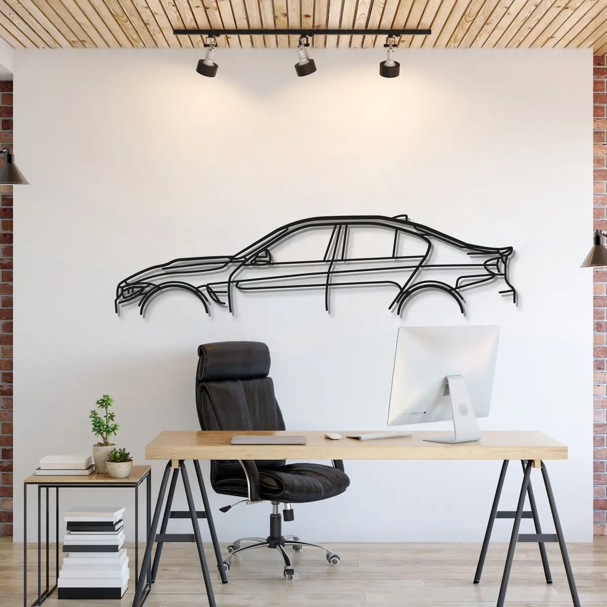 M3 F80 Classic Metal Car Wall Art - Mt1010 1