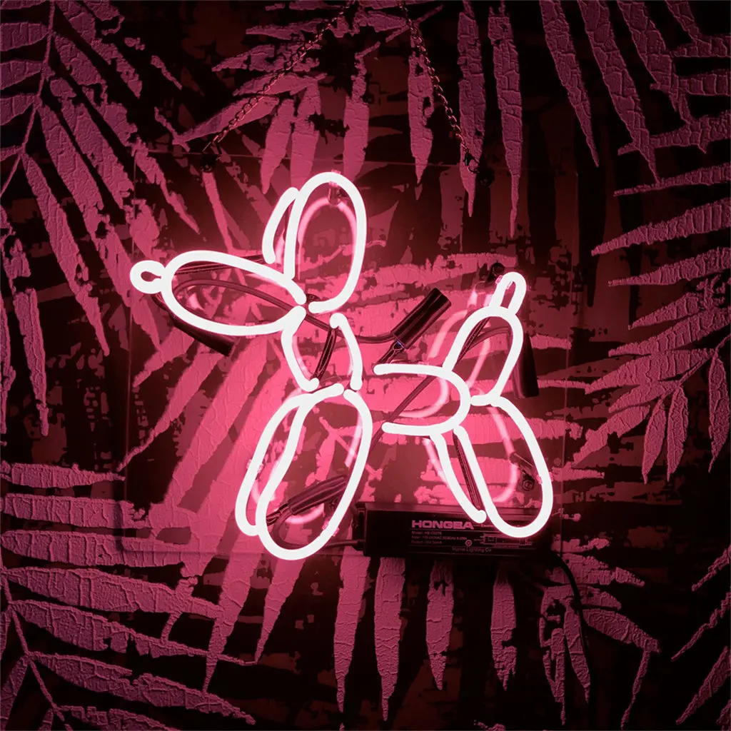 Balloon Dog Neon Signs Light 1