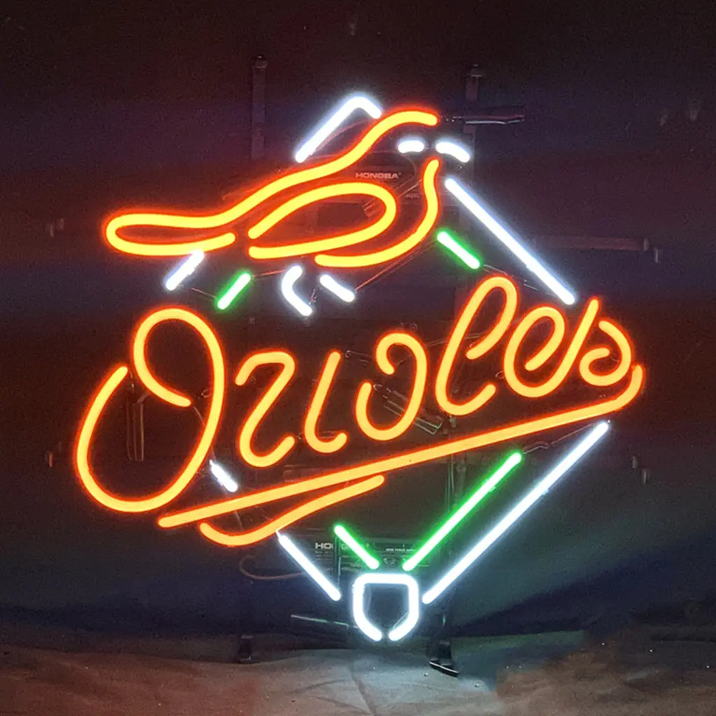 Baltimore Orioles Neon Signs Light 1