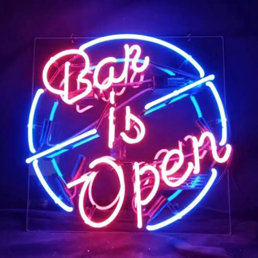 Bar Is Open Neon Sign 1