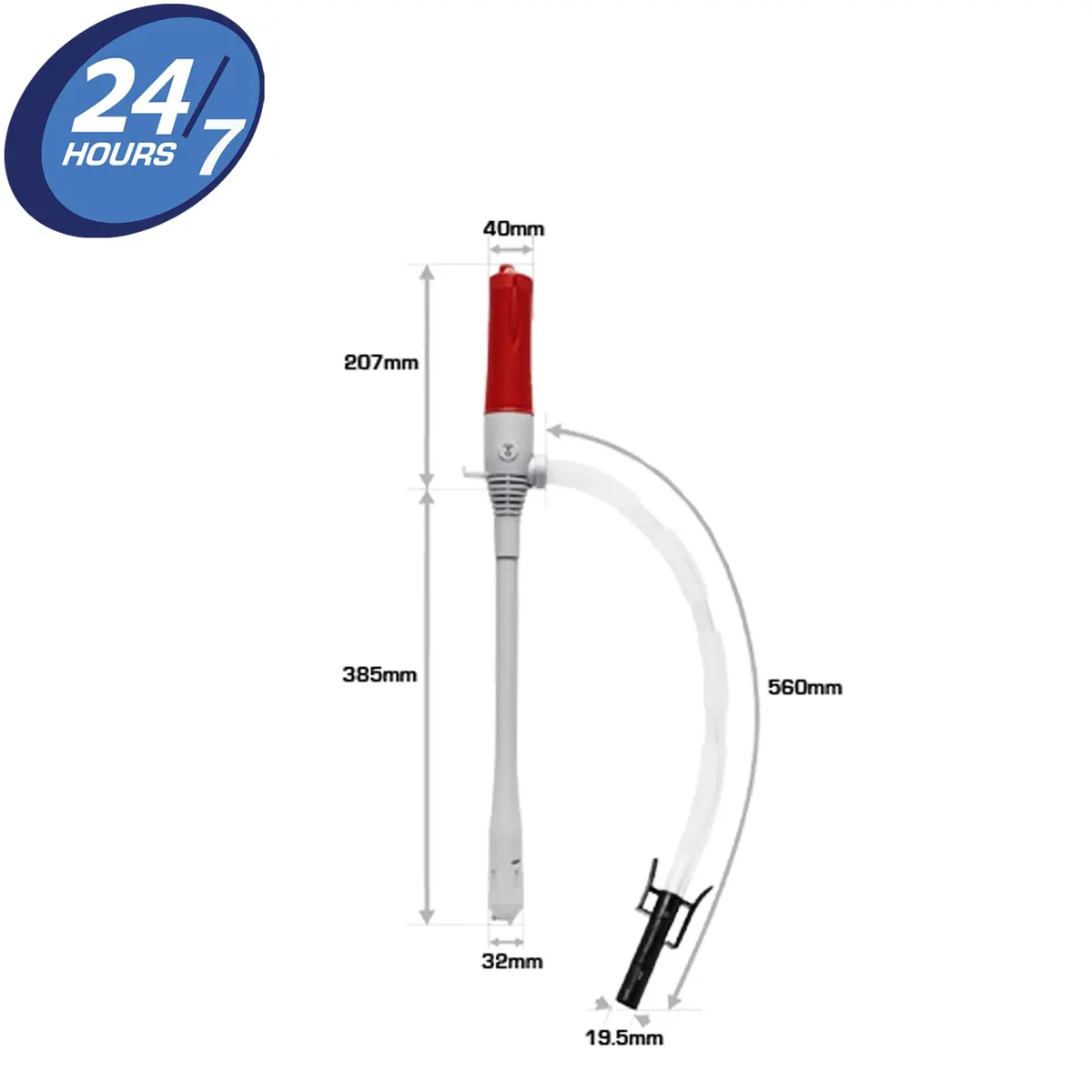 Battery Operated Pump With Auto-Stop & Buzzer 1