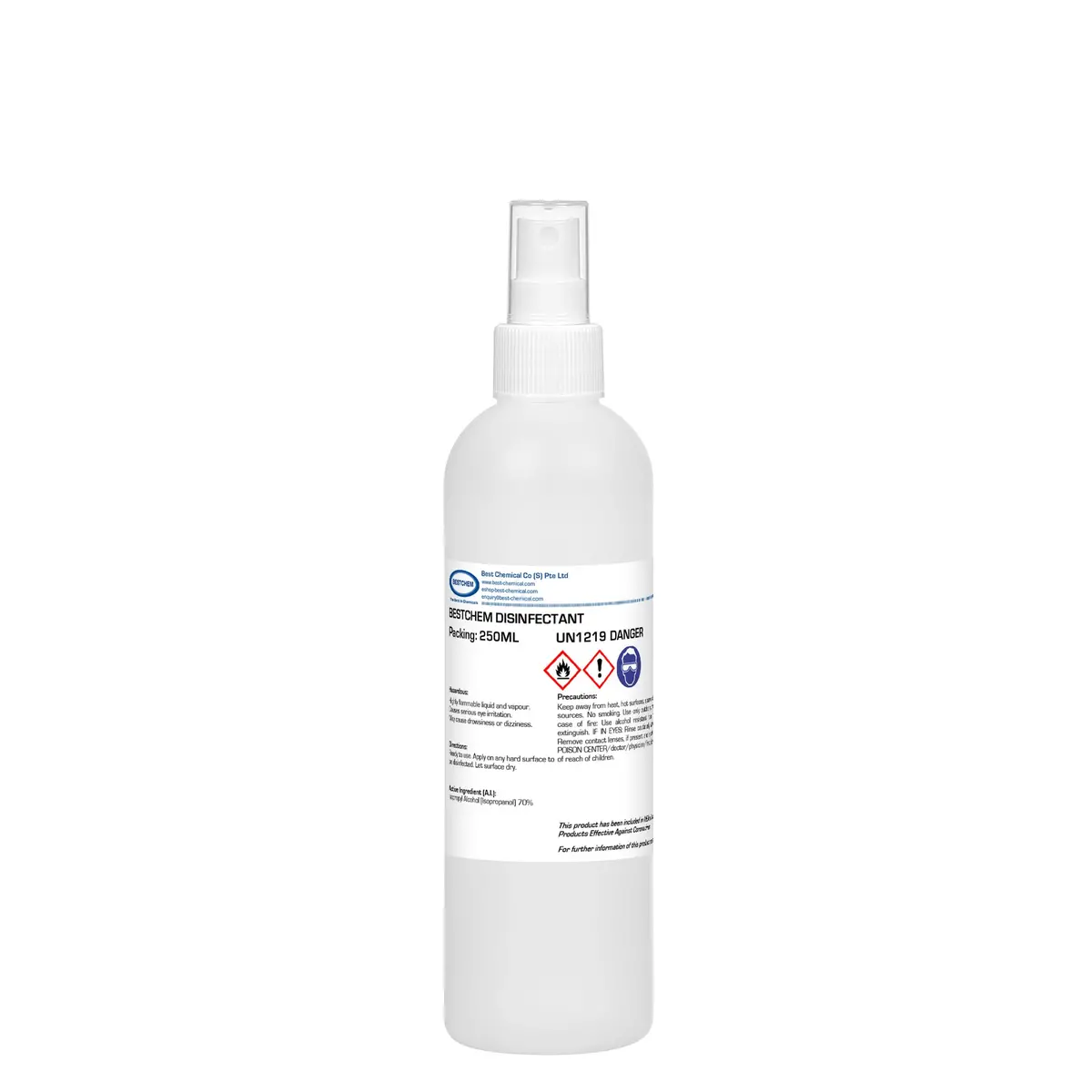 Bestchem Disinfectant (Isopropyl Alcohol) 1