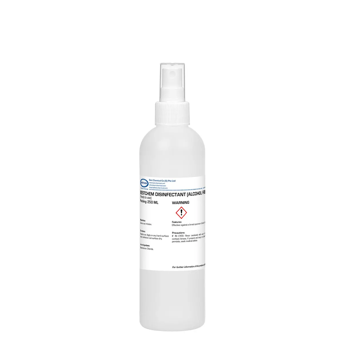 Bestchem Disinfectant (Alcohol Free) 1