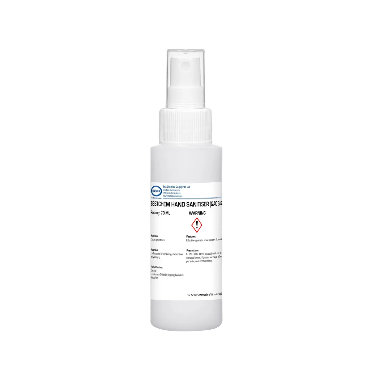 Bestchem Hand Sanitiser (Qac Based) 1