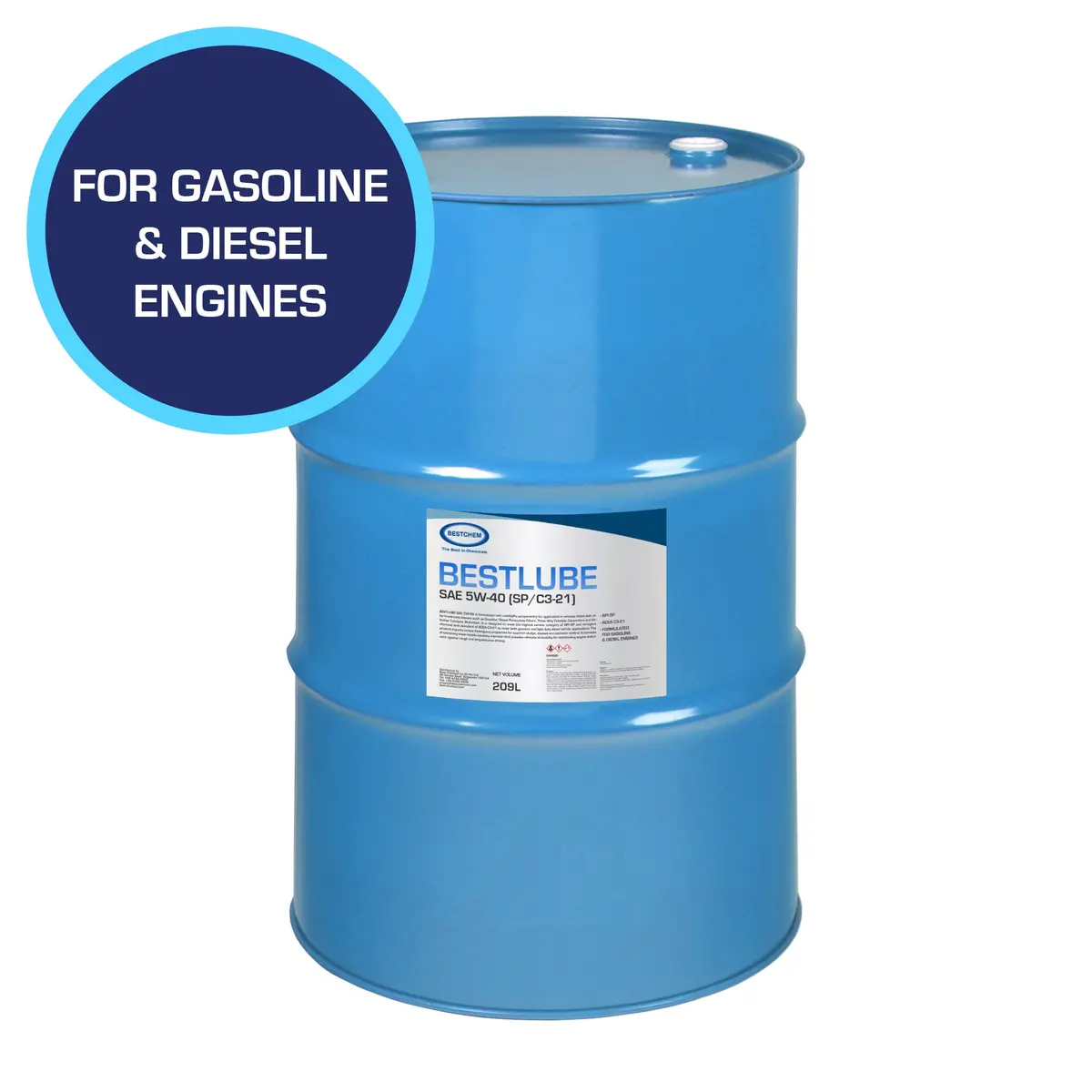 Bestlube Sae 5W-40 (Sp/C3-21) Gasoline And Diesel Light Duty Engine Oil 1