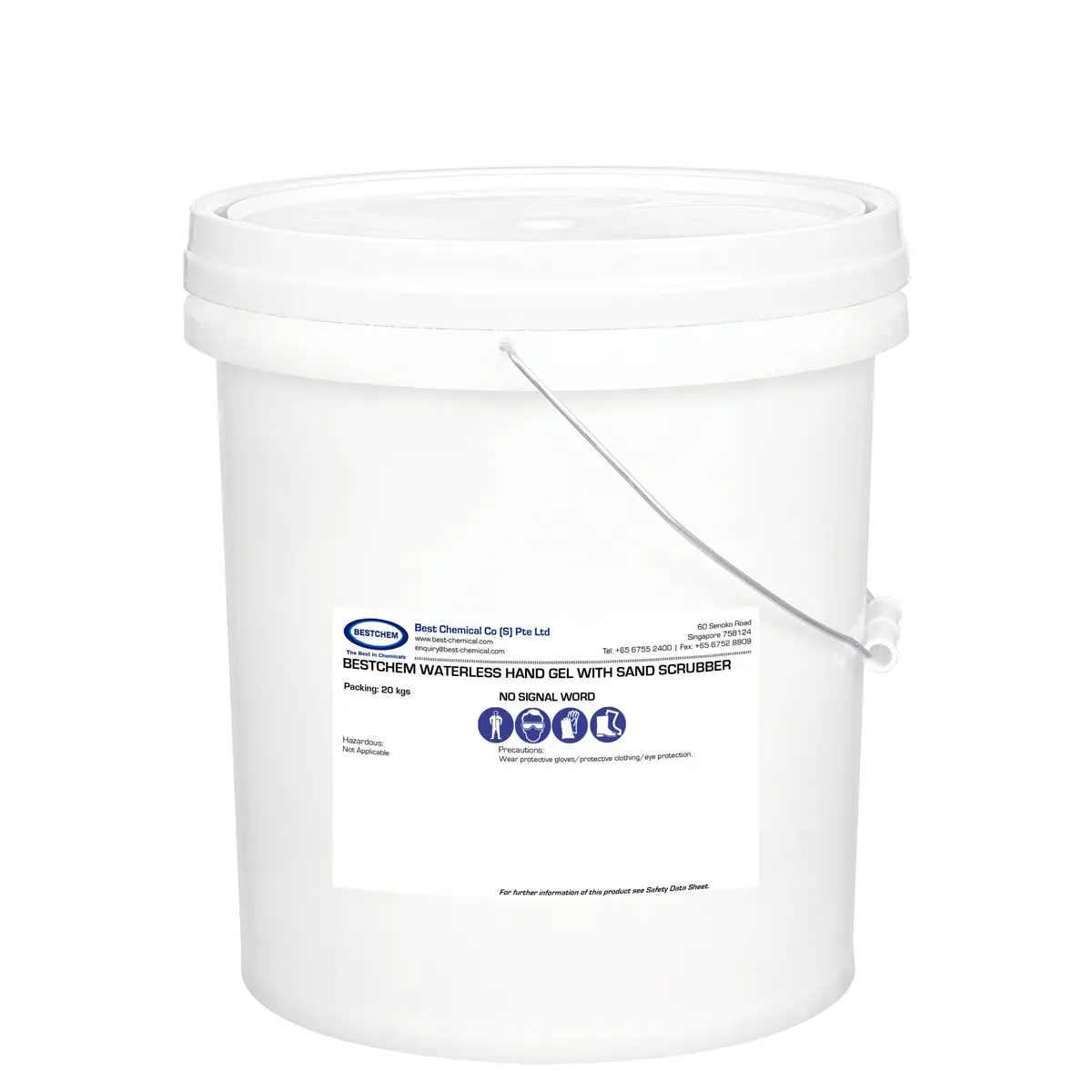 Bestchem Waterless Hand Gel With Sand Scrubber 1