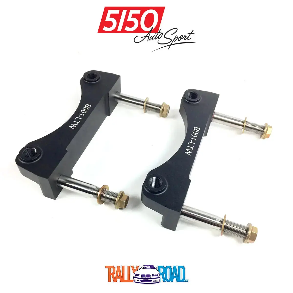 Rally Road Porsche 996 Brake Caliper Brackets, Bmw E46 M3, Front 1