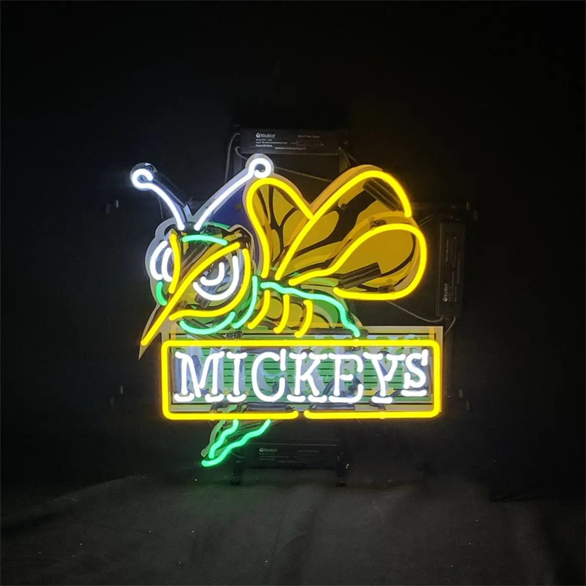 Bumblebee Mickeys Neon Sign With Uv-Printed 1