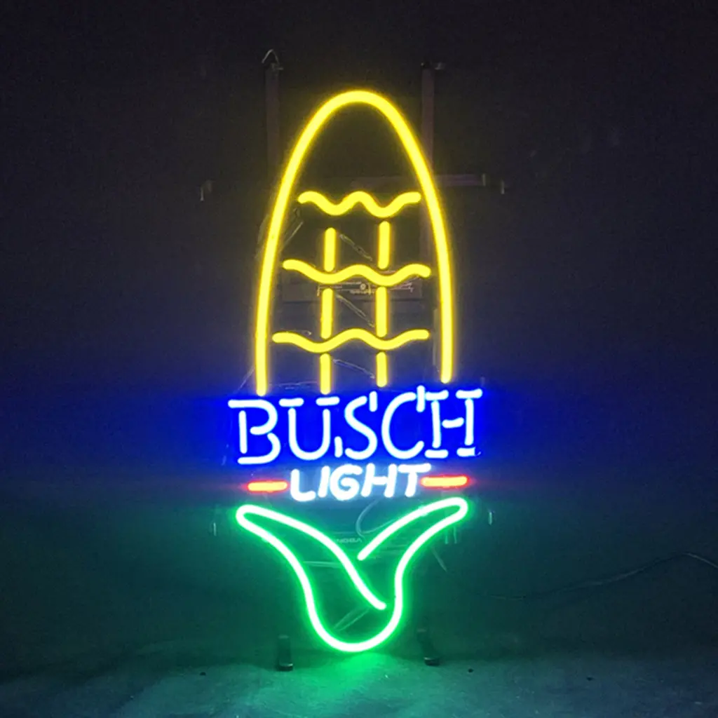 Busch Light Corn Neon Signs Light 1