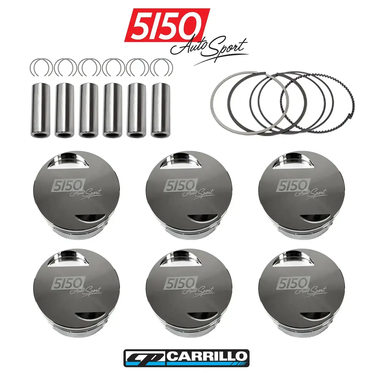Bmw M20 B27 Forged Piston Set 1