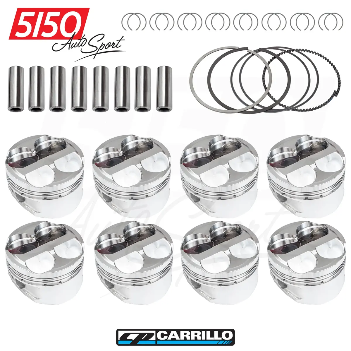Cp Forged Piston Set, Bmw S65 82.7 Mm Stroke 1