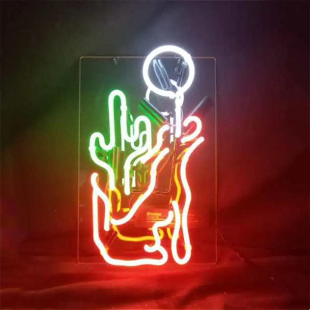 Cactus Wolf Moon Neon Signs 1