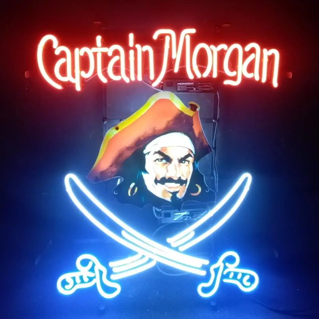 Captain Morgan Sabre Rum Neon Signs 1