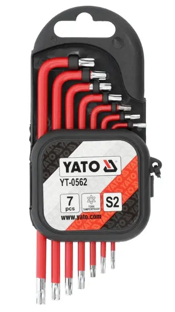 Juego De Llave L Torx 8 Piezas Seguridad T9-T40 | Palmera 1