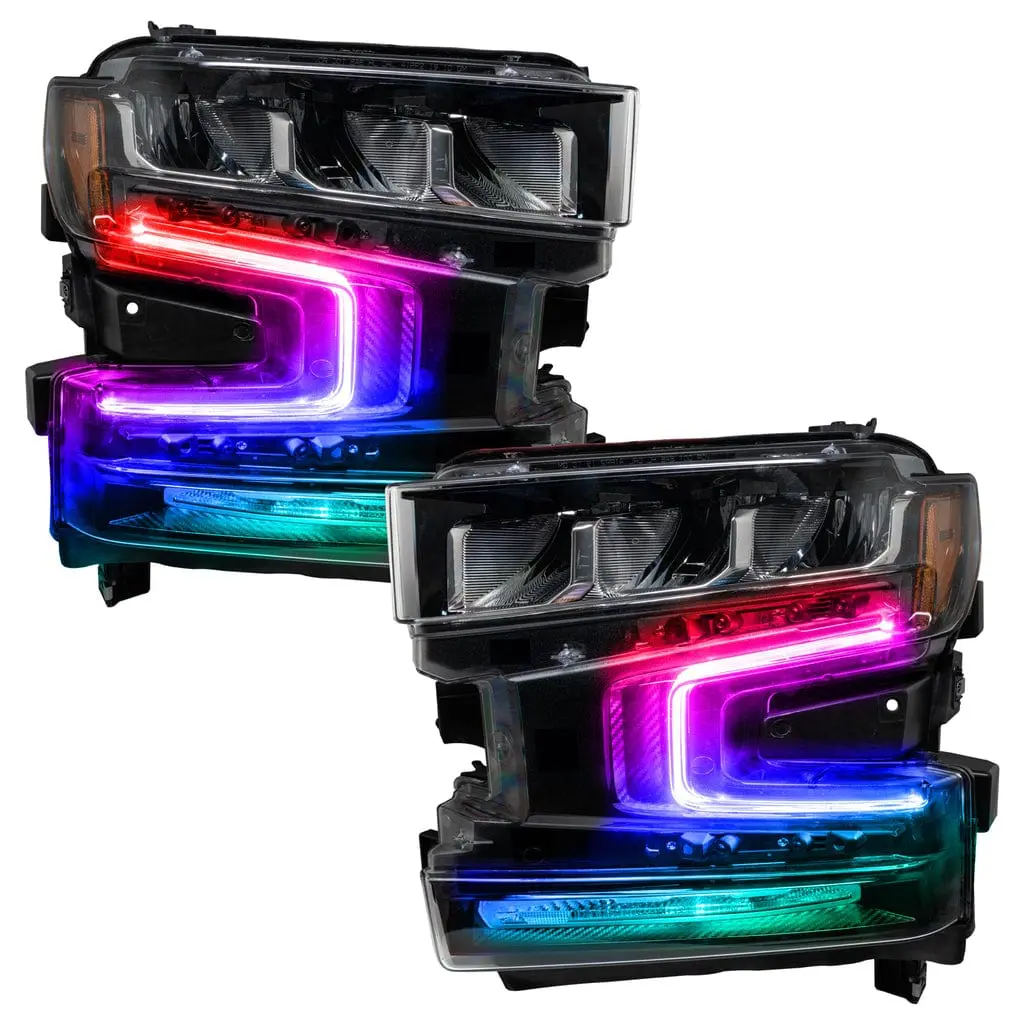 Chevrolet Silverado 1500 Rgbw Drl Boards (2019-2022) 1
