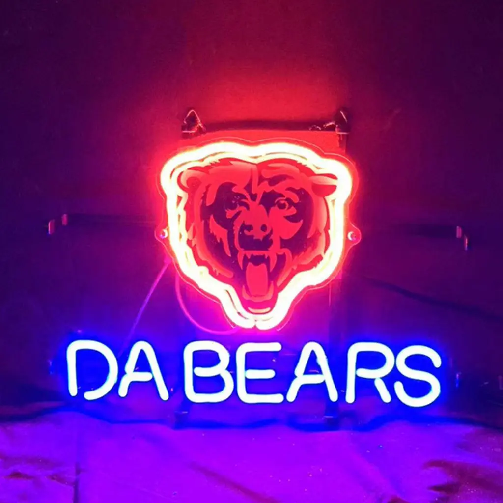 Chicago Da Bears Neon Signs Light 1