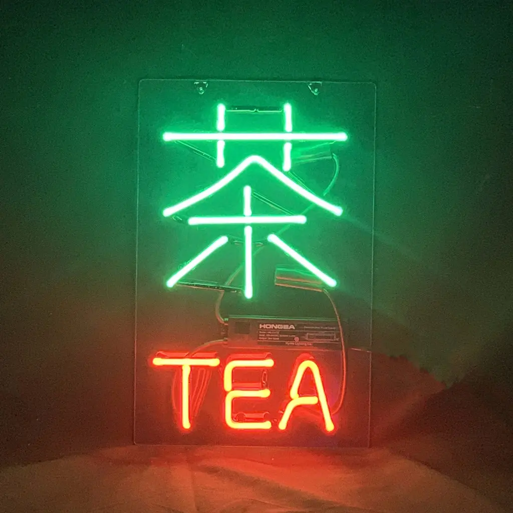 Chinese Characters Tea Neon Signs 1