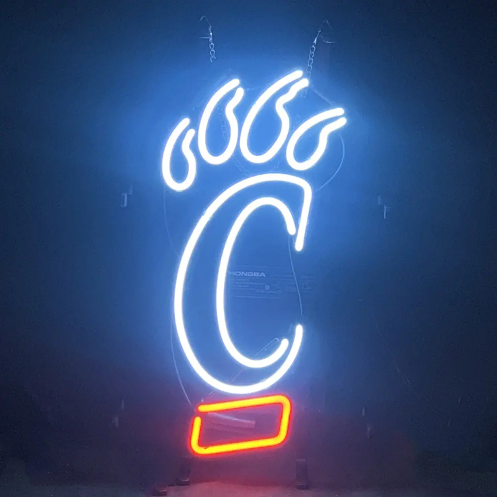 Cincinnati Bearcats Sport Logo Neon Signs Light 1