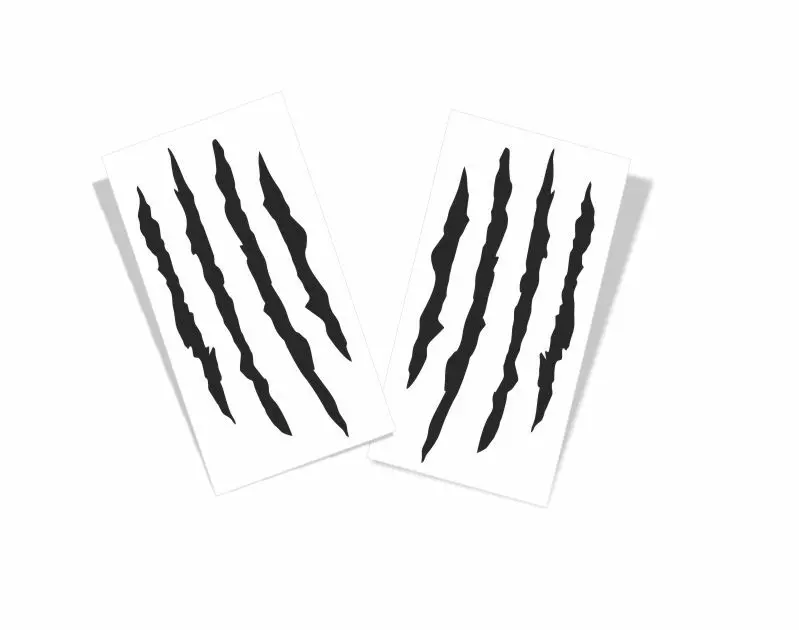 Claw Mark Decals (Pair) 1