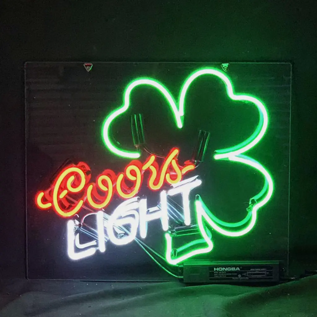 Coors Light Clover Neon Signs Light 1