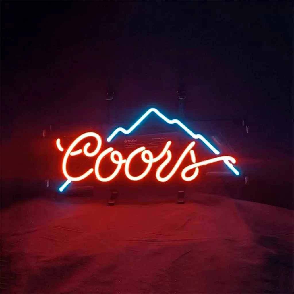 Coors Light Beer Mountain Neon Sign Light 1