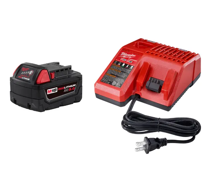 M18 Batería Y Cargador 5.0 Amp | Milwaukee 1