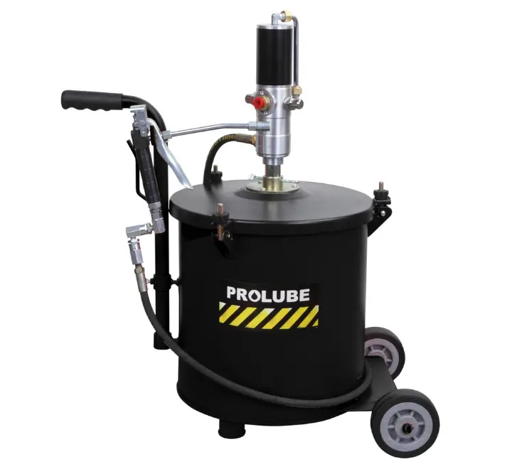 Engrasadora Neumática 30-150 Psi Con Carrito Y Balde 30 Kg | Prolube 1